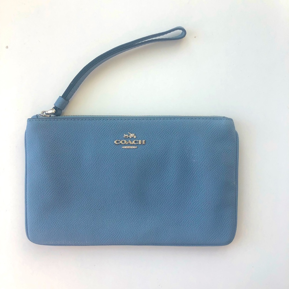 COACH Women’s Corner Zip Wristlet